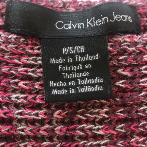 NWT Calvin Klein Jeans Petite Shaker Stitch Sweater - Picture 6 of 14